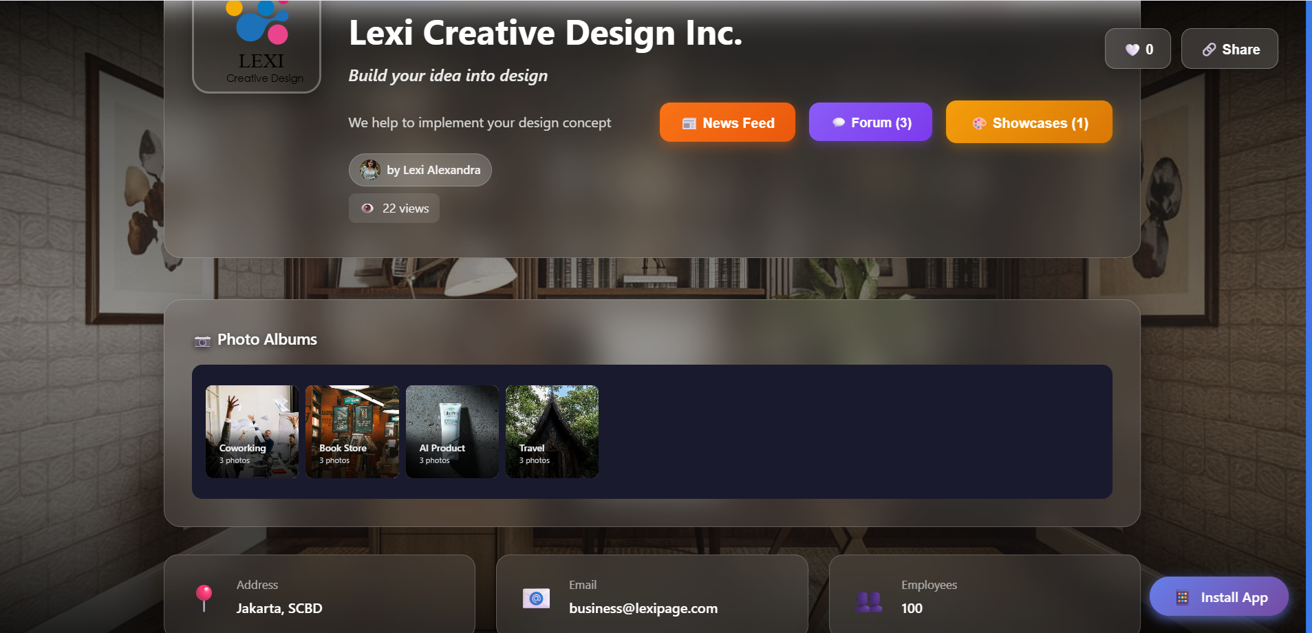SME Business solution screenshot 2b
