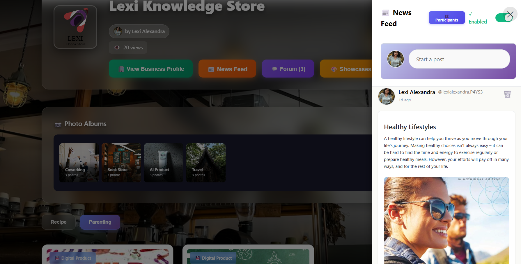 Store screenshot